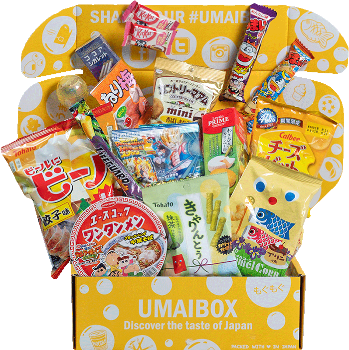 UmaiBox - Box mensuelle de friandises et snacks japonais